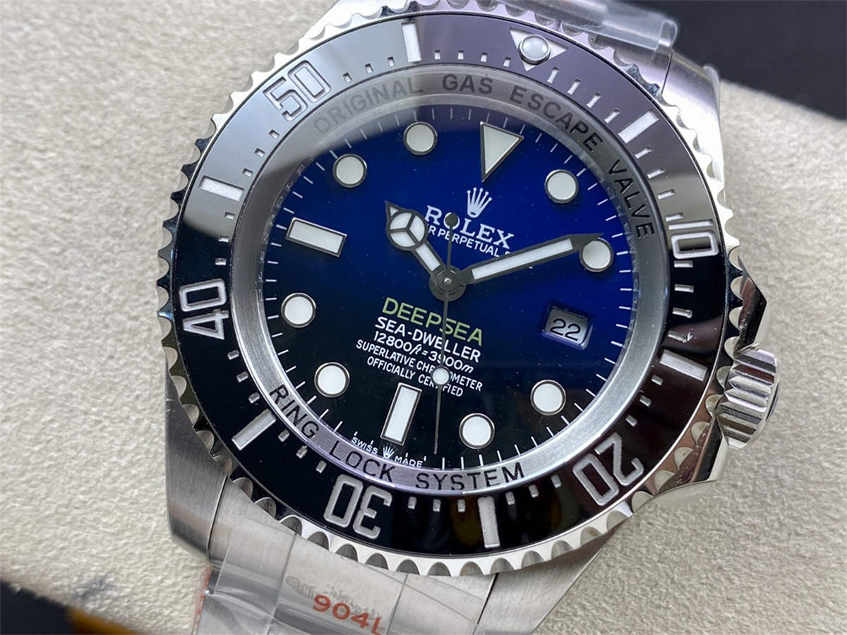 Blue Sea-Dweller 126600 Replica – Premium Gradient Blue Dial Diver 1:1 Super Clone