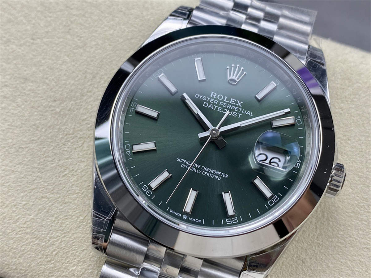 VS Factory Green Datejust 41 m126300-0019 Replica – Mint Green Dial Super Clone