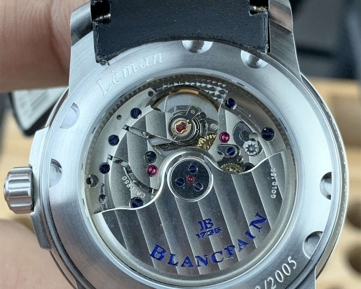 Blancpain Leman Big Date 2850B-1130-64B 1:1 Replica Homage Watch
