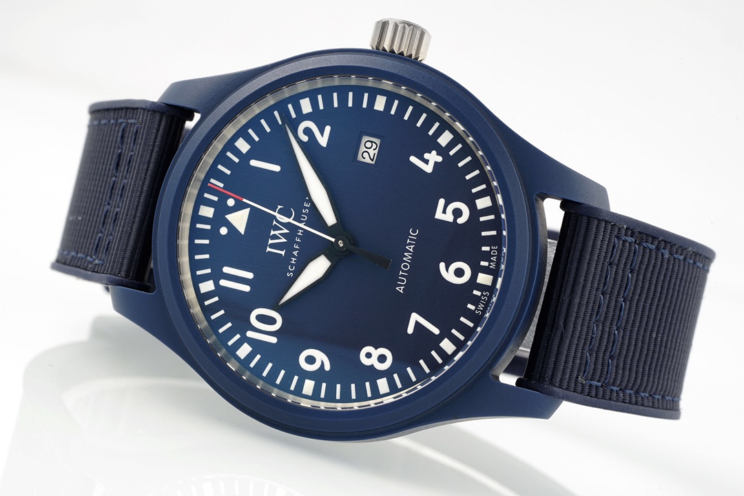 IWC Pilot Watch Automatic 41 IW328101 Blue Ceramic 1:1 Replica by ZF
