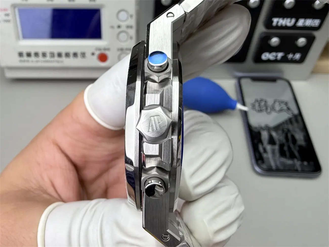 Audemars Piguet Royal Oak 26331 Blue Frosted Steel 1:1 Chronograph Replica