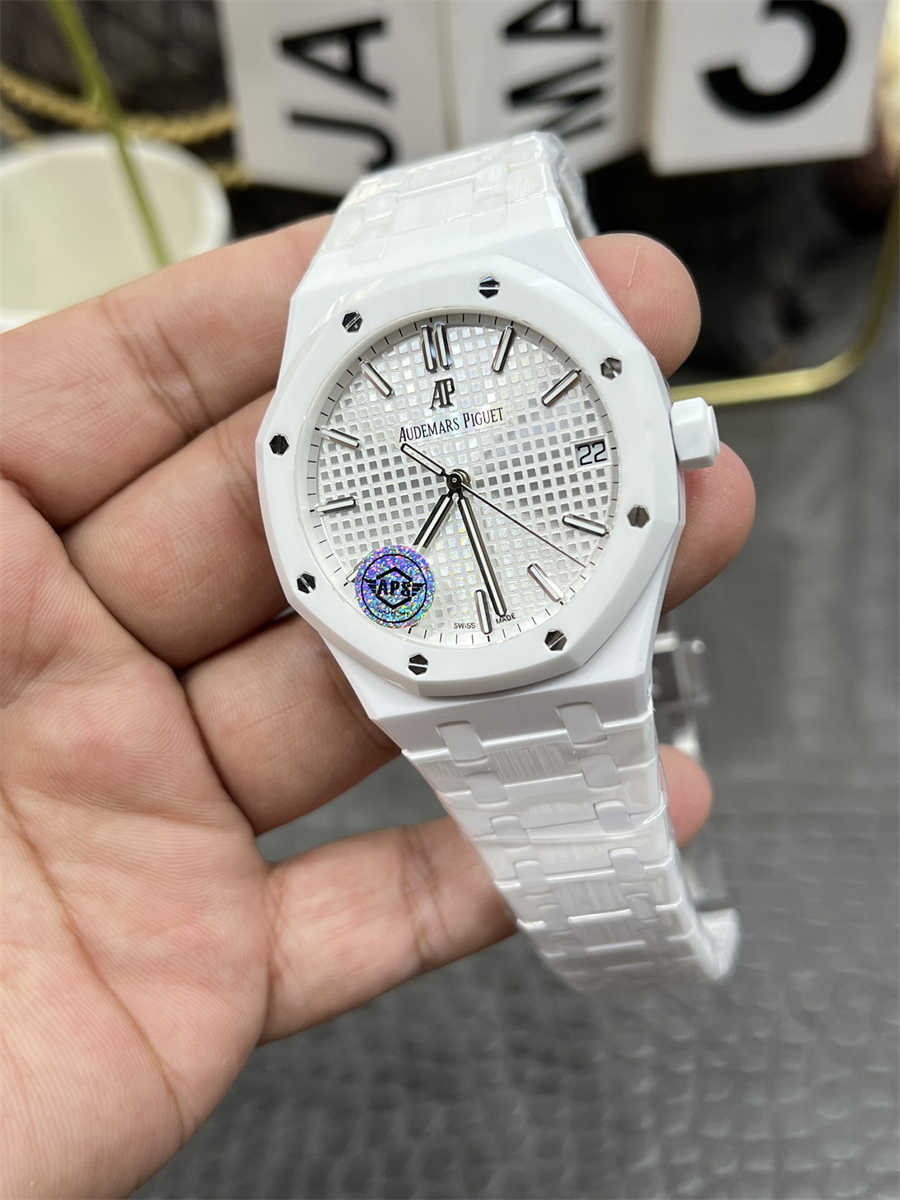 Audemars Piguet Royal Oak 15500ST White Ceramic APS Factory 1:1 Replica