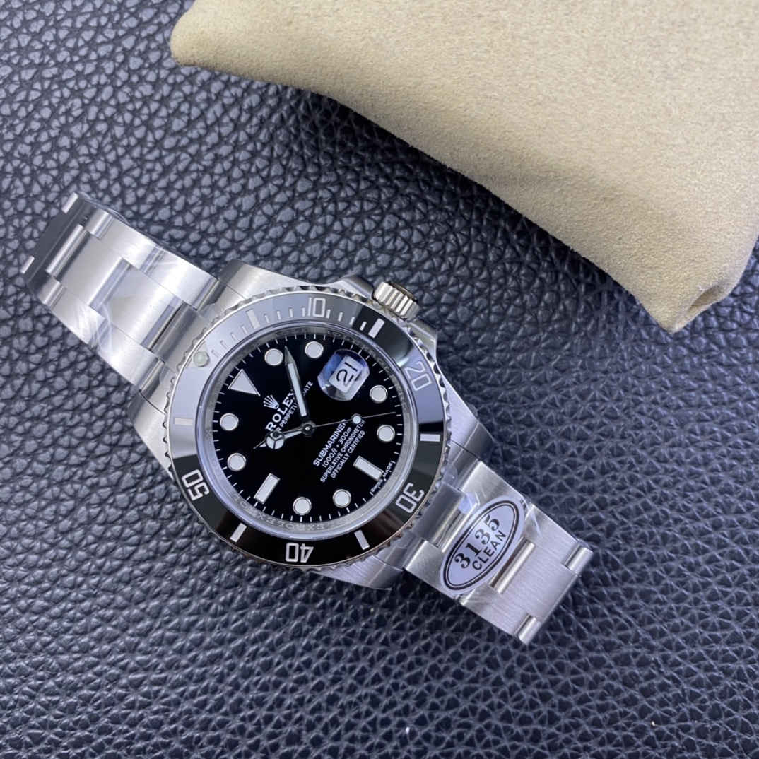 Clean Factory Rolex 116610LN Premium Submariner Black 40mm Replica