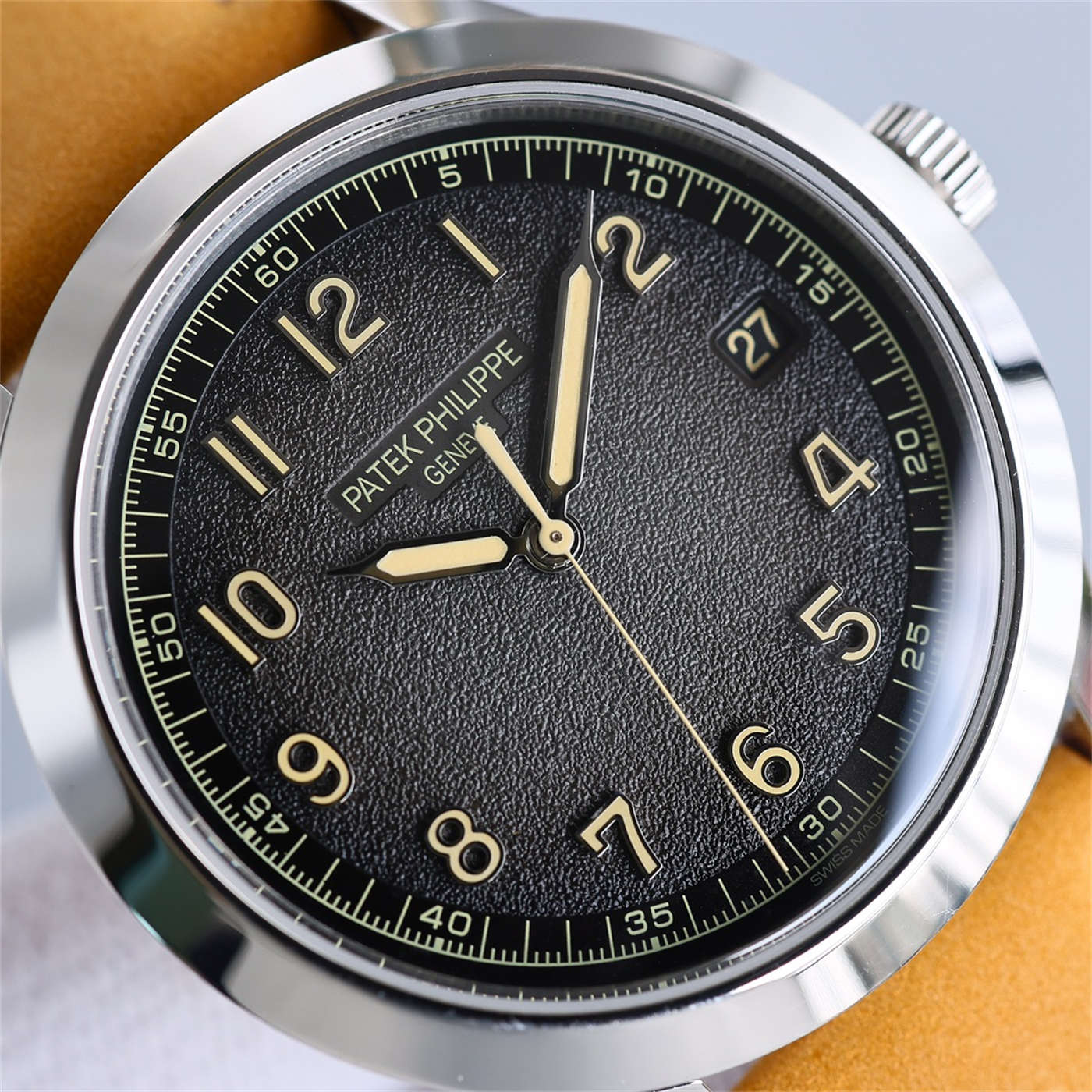 Patek Philippe Calatrava 5226G-001 Replica | GR Factory 1:1 Homage with 2 Straps