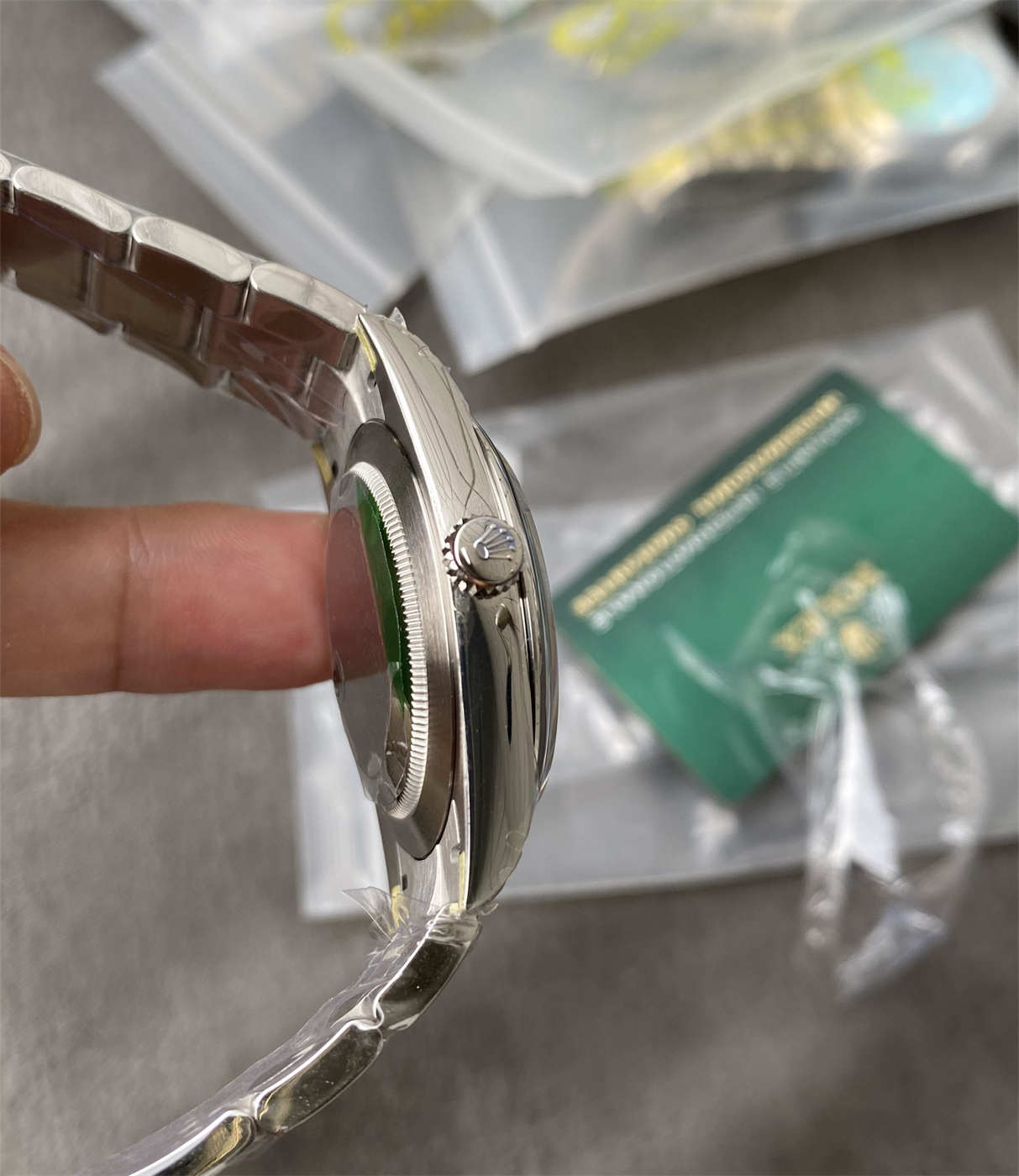 Rolex Oyster Perpetual 41 Tiffany Blue M124300-0006 1:1 Replica