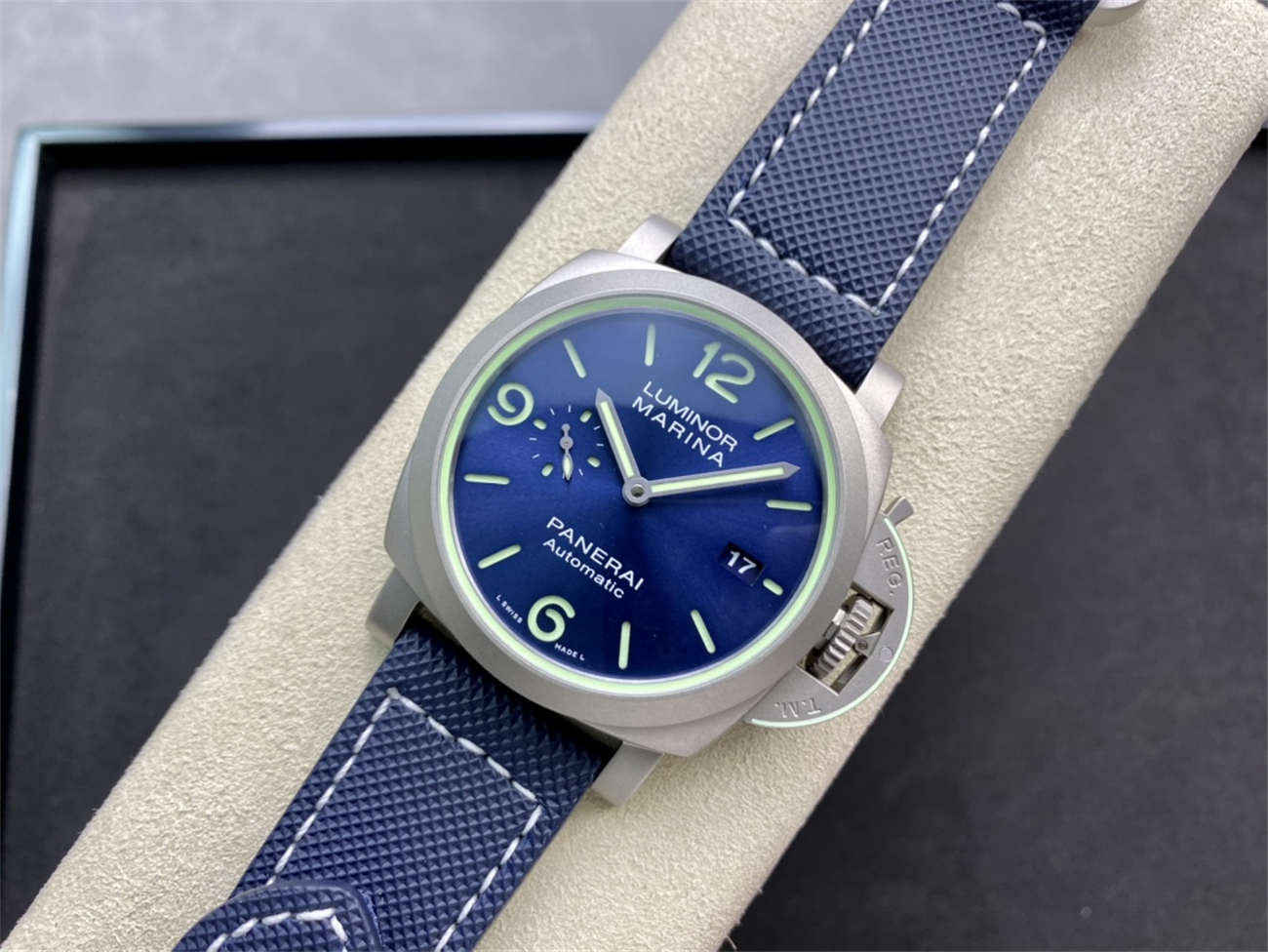 VSF Panerai PAM1117 Replica – Titanium 70th Anniversary Luminor (Super Lume)