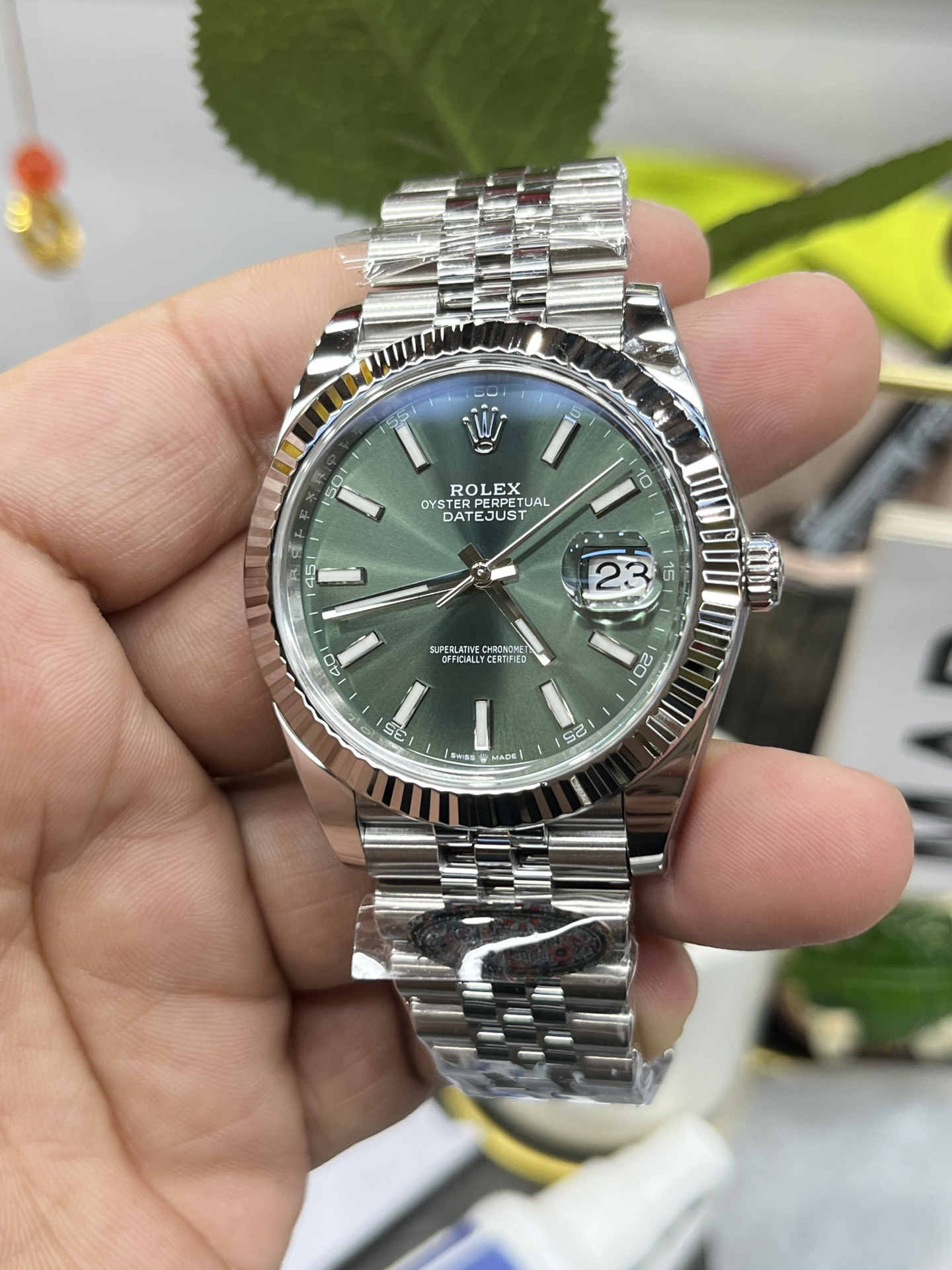 Rolex Datejust 41 126334 Mint Green – 41mm 1:1 Replica