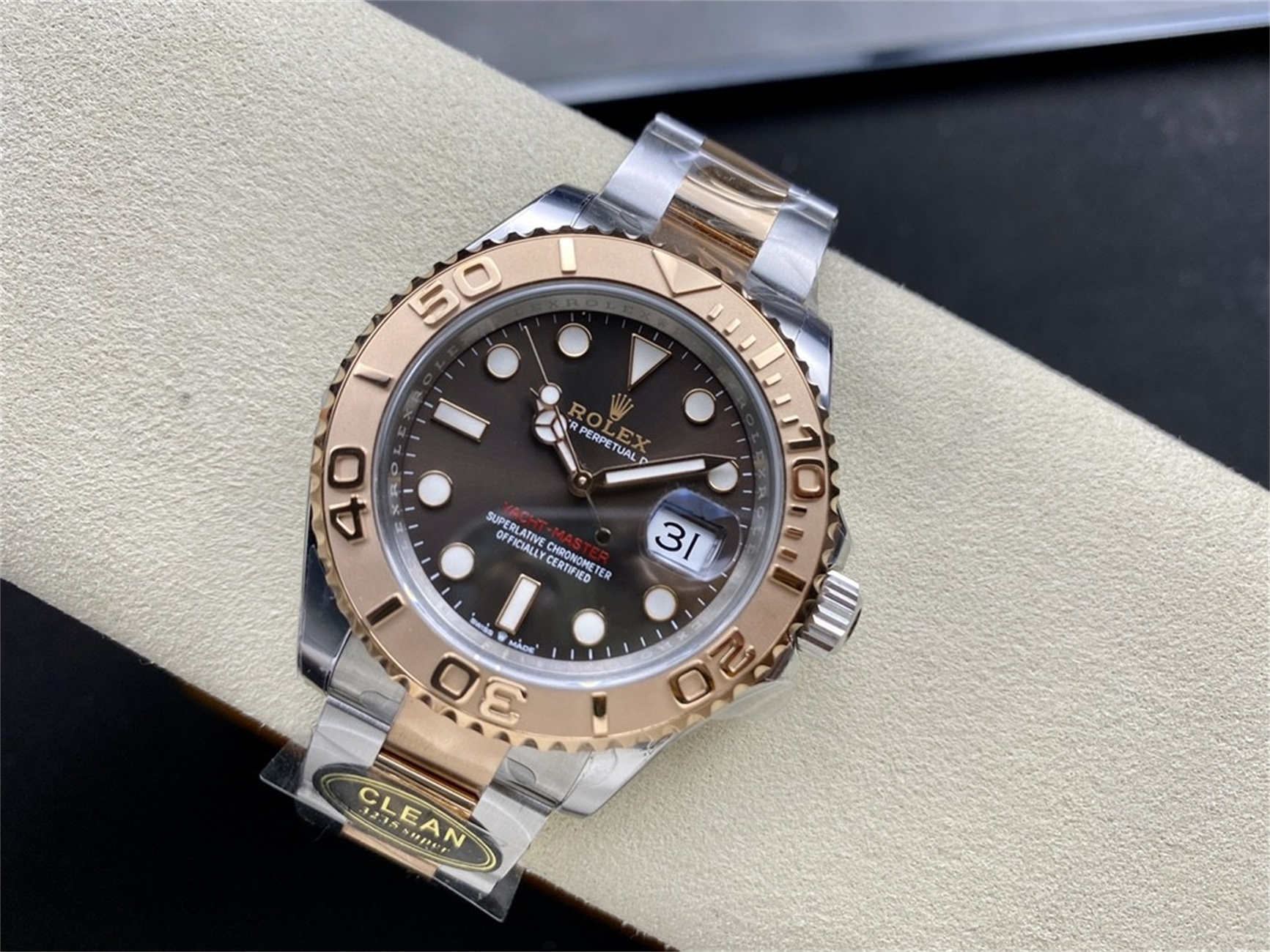 Clean Factory Rolex Yacht-Master 40 M126621-0001 Brown Dial Replica