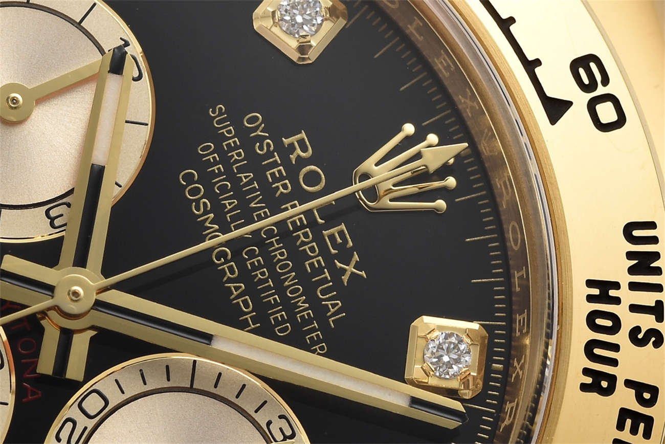 Rolex Daytona 116518LN Black Dial Replica – Clean Factory 18K Gold