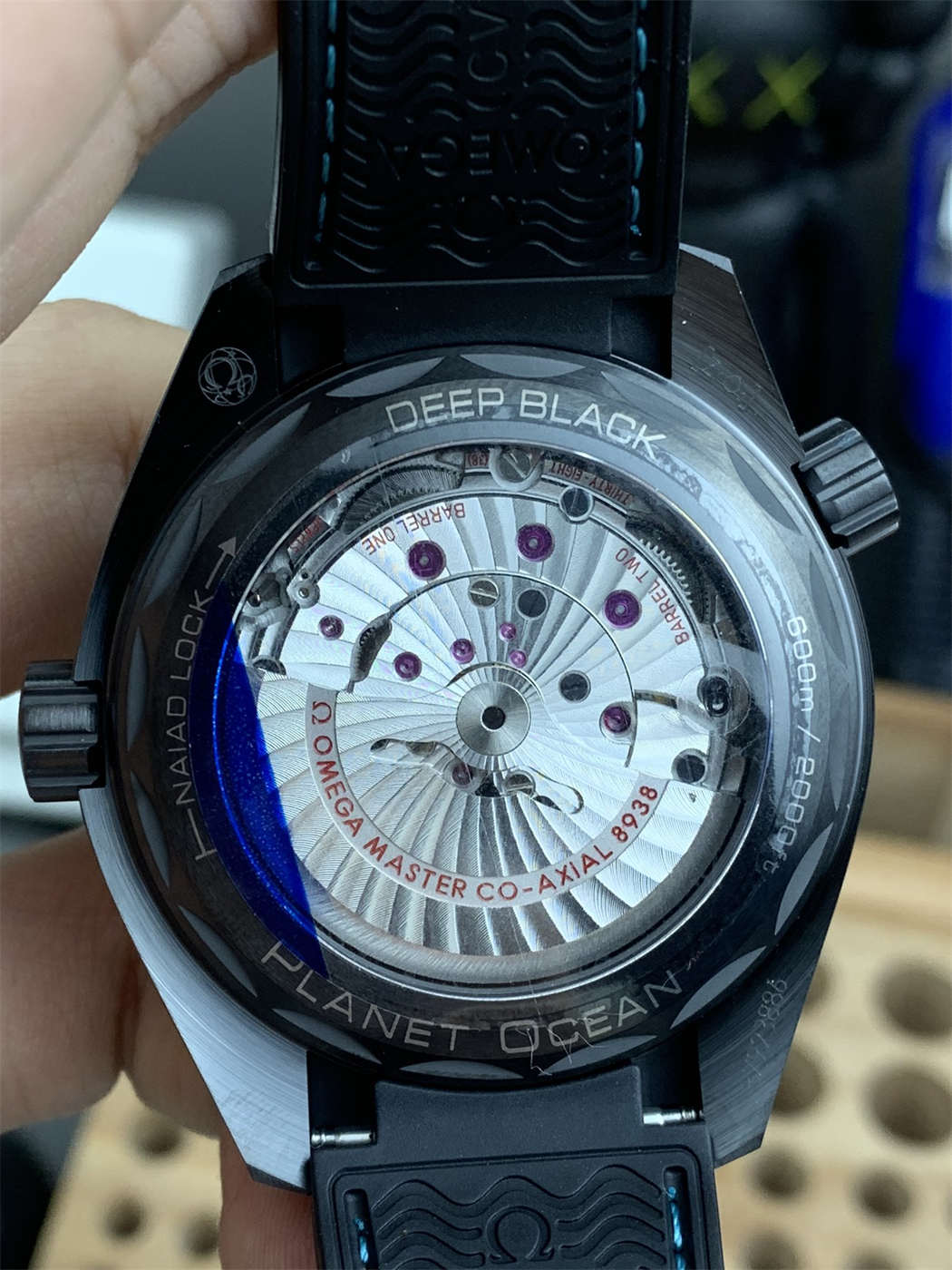 Omega Seamaster Planet Ocean 600M 215 Black Ceramic 45.5mm 1:1 Replica Watch