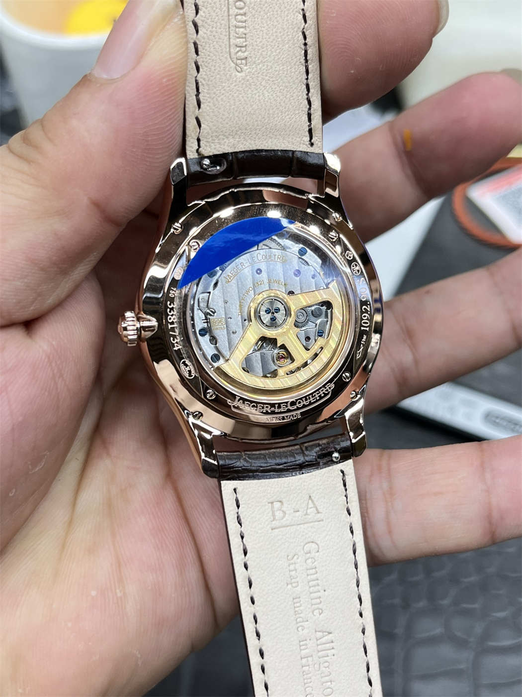 Jaeger-LeCoultre Master Ultra Thin 1212510 1:1 Replica APS Factory 39mm Rose Gold