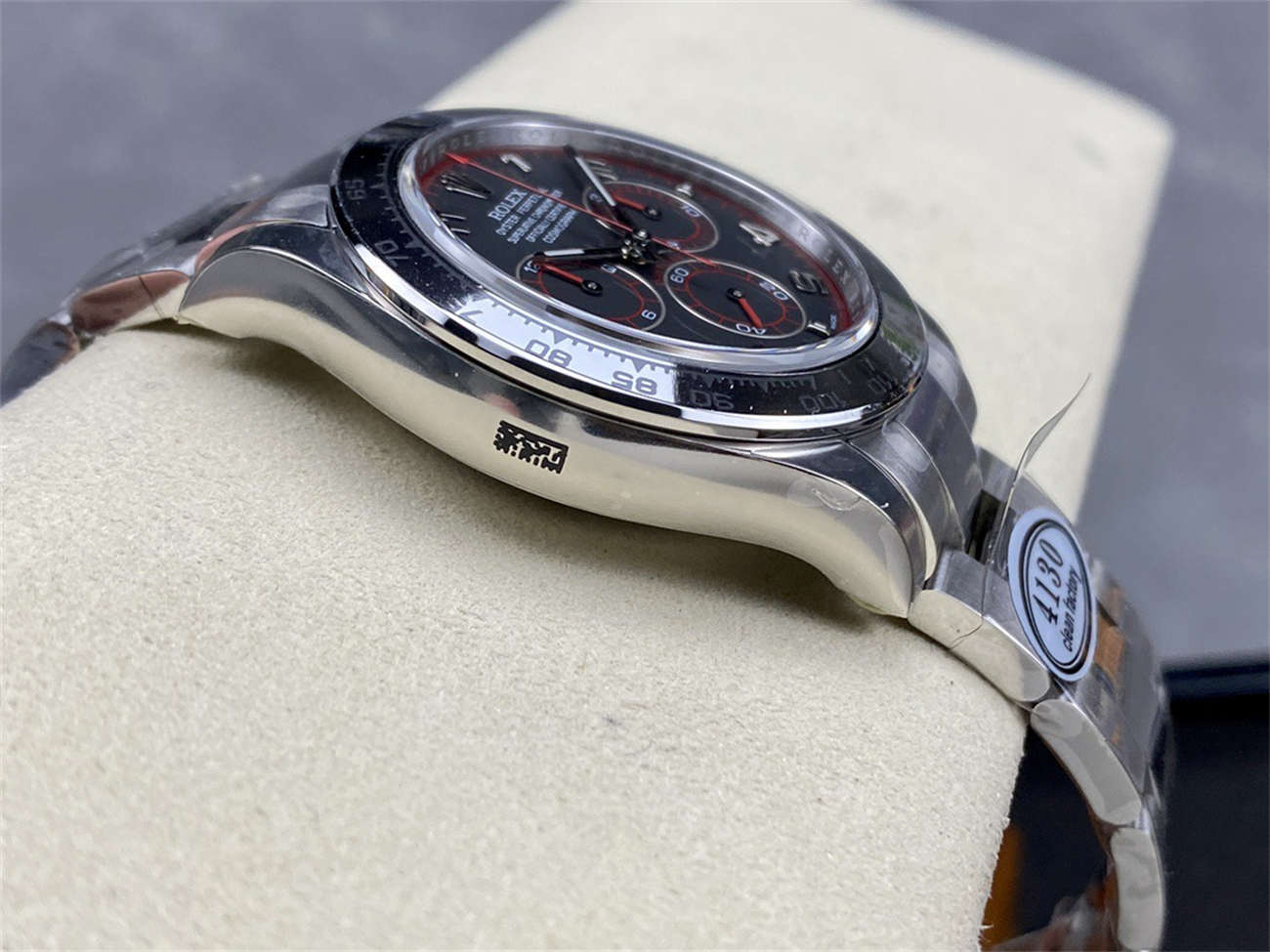 Rolex Daytona Black Dial 116509 – Clean Factory 1:1 Replica Rolex Daytona 116509