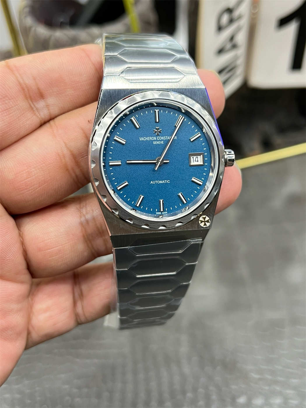 Vacheron Constantin Historiques 222 Blue Dial 37mm 1:1 Replica Watch