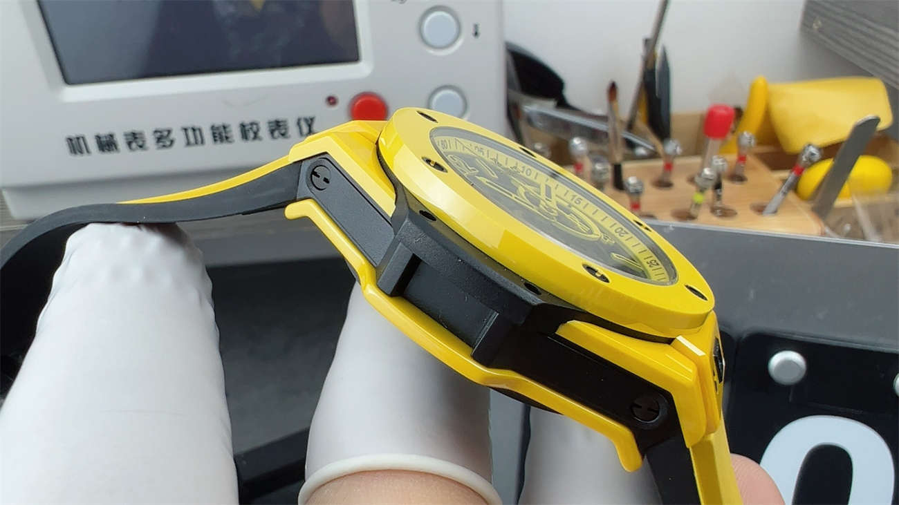 Hublot Big Bang Unico Yellow Magic 441 1:1 Ceramic Replica by BBF Factory