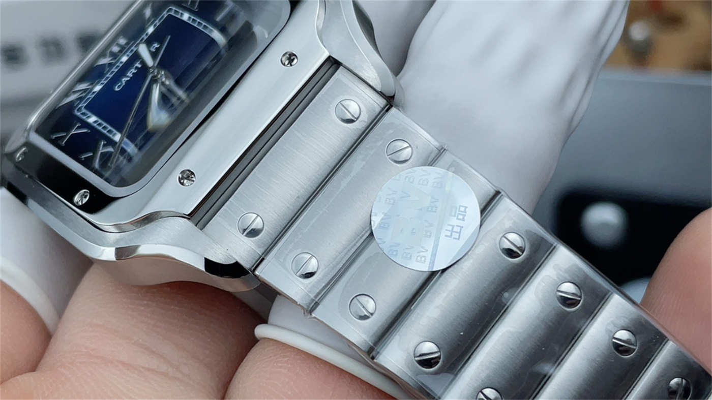 Cartier Santos de Cartier WSSA0013 Blue Dial 39.8mm 1:1 Replica by BV Factory