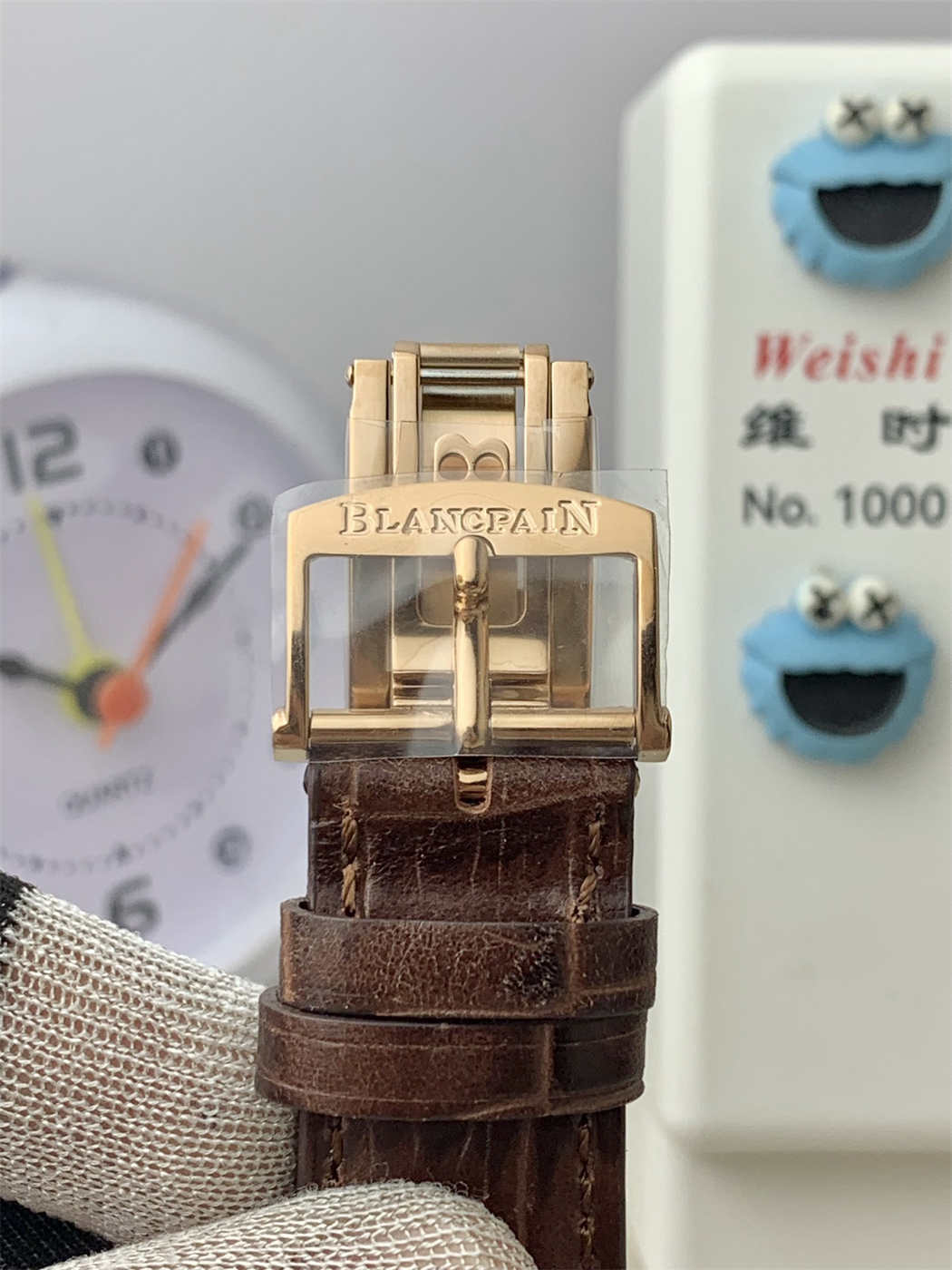 Blancpain Villeret 6654 Moonphase Rose Gold 1:1 Replica by APS Factory