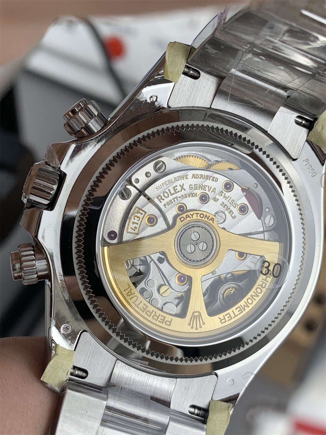 VS Factory Ice Blue Daytona 116506 Replica – Weighted 4131 Movement Rolex Daytona 116506
