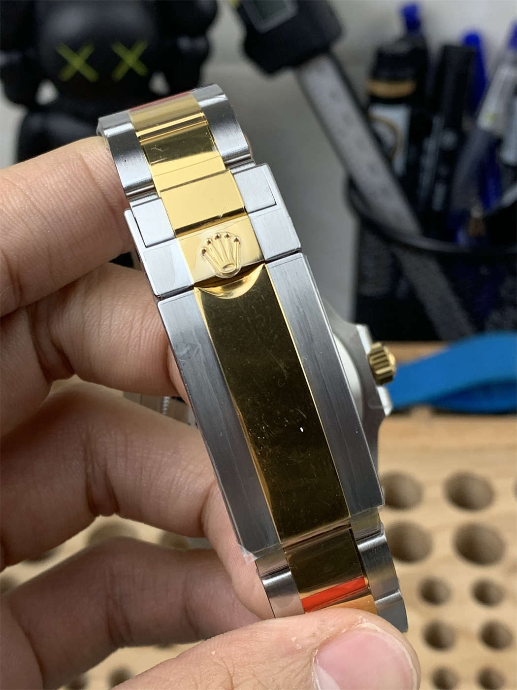 VS Factory Rolex Submariner 41mm Blue Two-Tone Replica V2 – 126613LB Dandong 3235 Submariner 126613LB