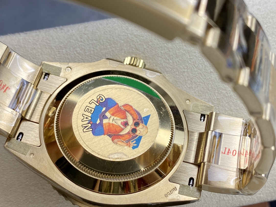 Clean Factory Rolex Submariner 126618LB – 41mm Full Gold Blue Replica
