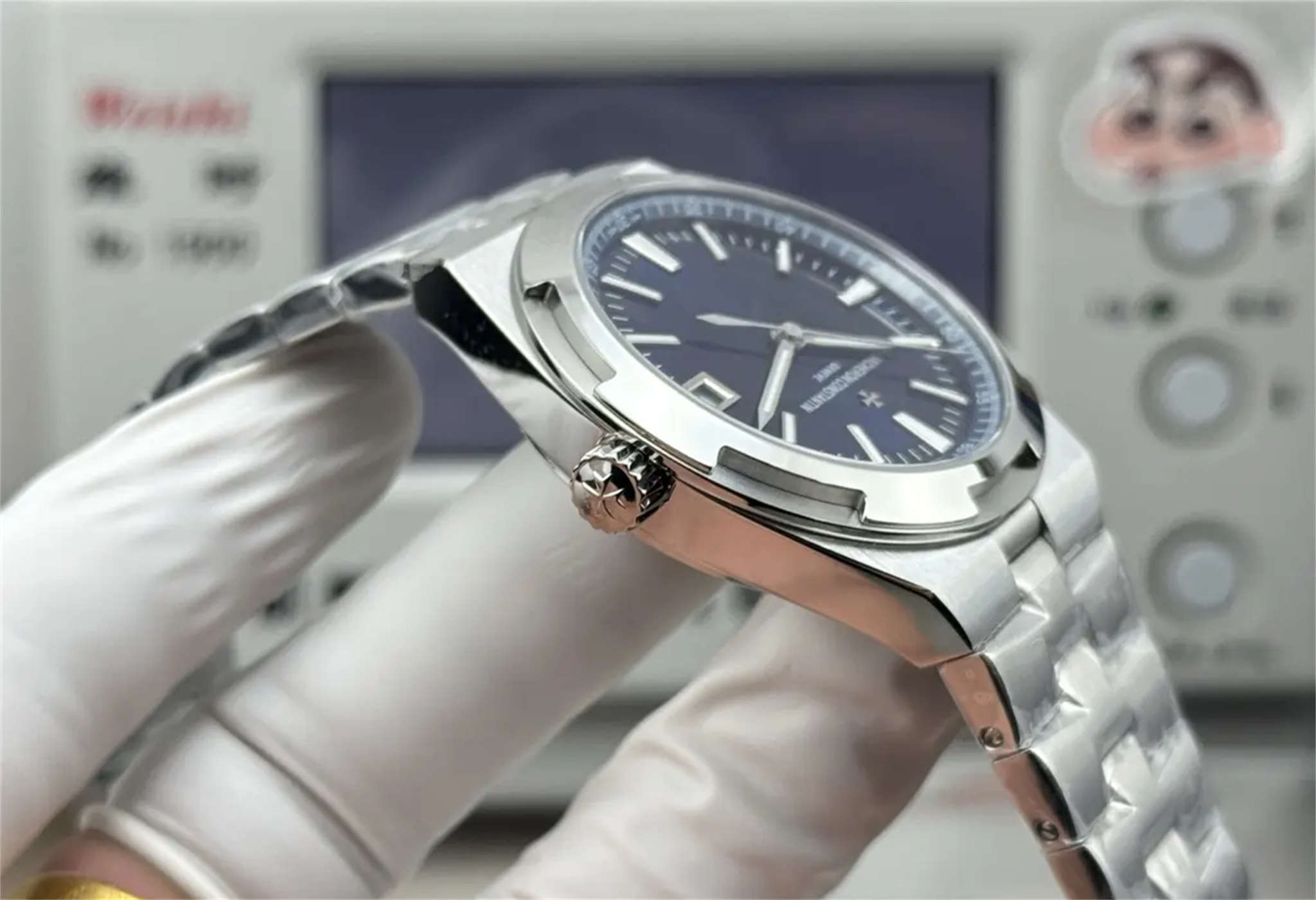 Vacheron Constantin Overseas 4500V Blue Dial 1:1 Replica Homage Watch