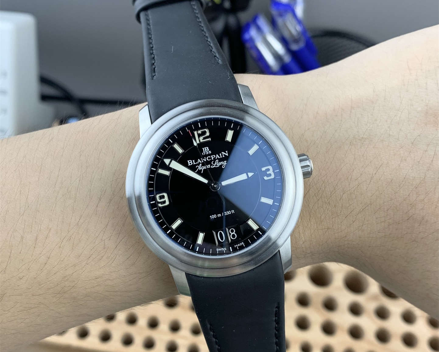 Blancpain Leman Big Date 2850B-1130-64B 1:1 Replica Homage Watch