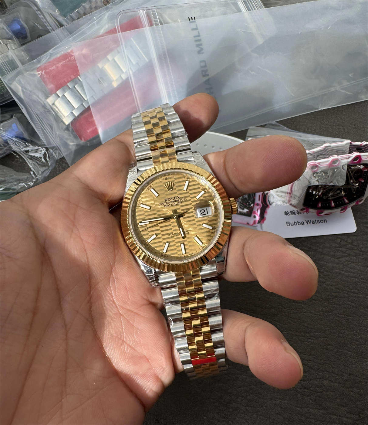 VS Factory Rolex Datejust 41 M126333-0022 Two Tone Replica w/ Dandong 3235