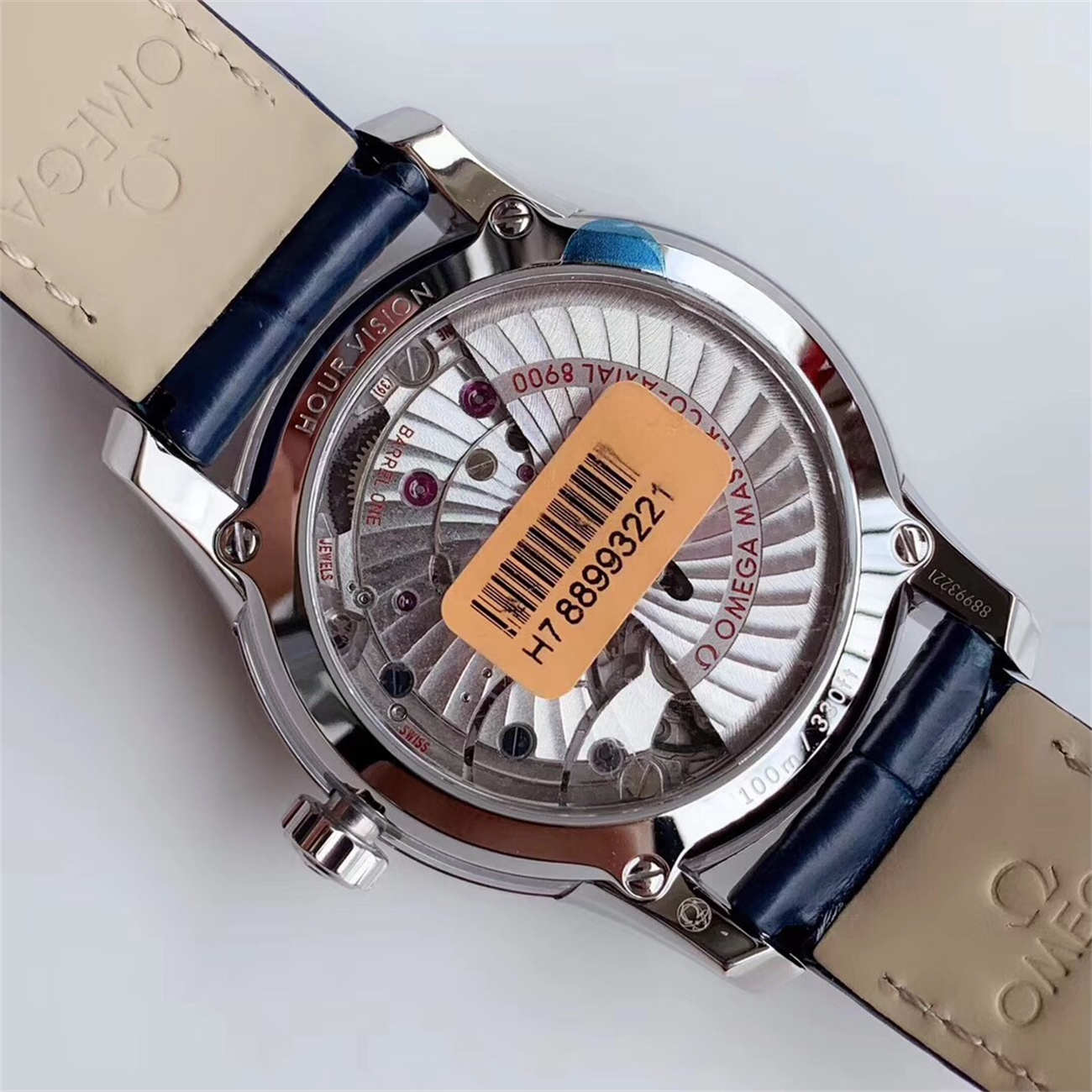Omega De Ville Hour Vision 431.33.41.21.03.001 1:1 Replica Blue Watch