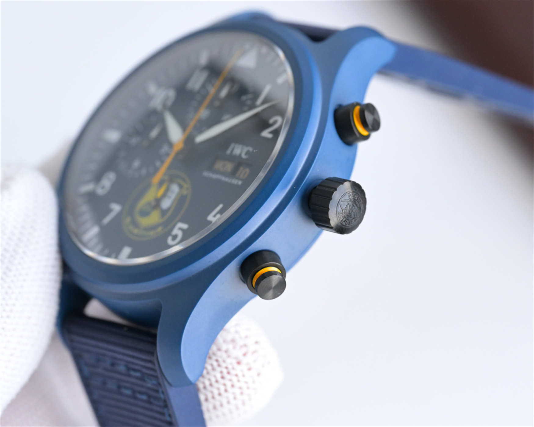 IWC Pilot’s Watch Chronograph Royal Maces IW389109 V3 1:1 Replica by ZF