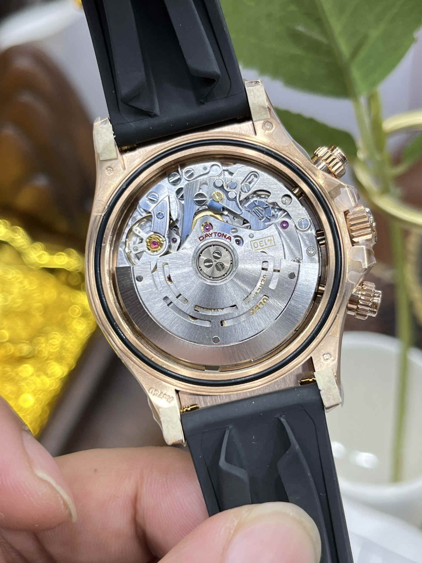 Clean Factory Rolex Daytona 116515LN Everose Gold Chronograph Replica