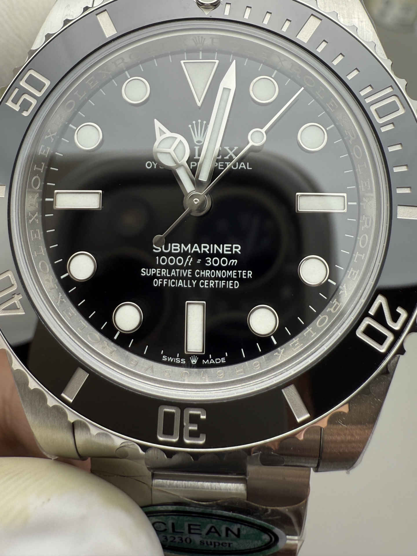 Clean Factory Rolex Submariner 124060 Replica – No Date 40mm with 3230 Movement