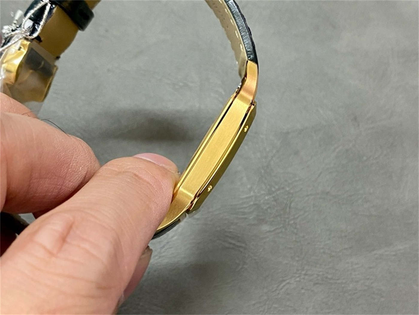 Cartier Santos Dumont XL WGSA0077 Black Lacquer 1:1 Replica Watch
