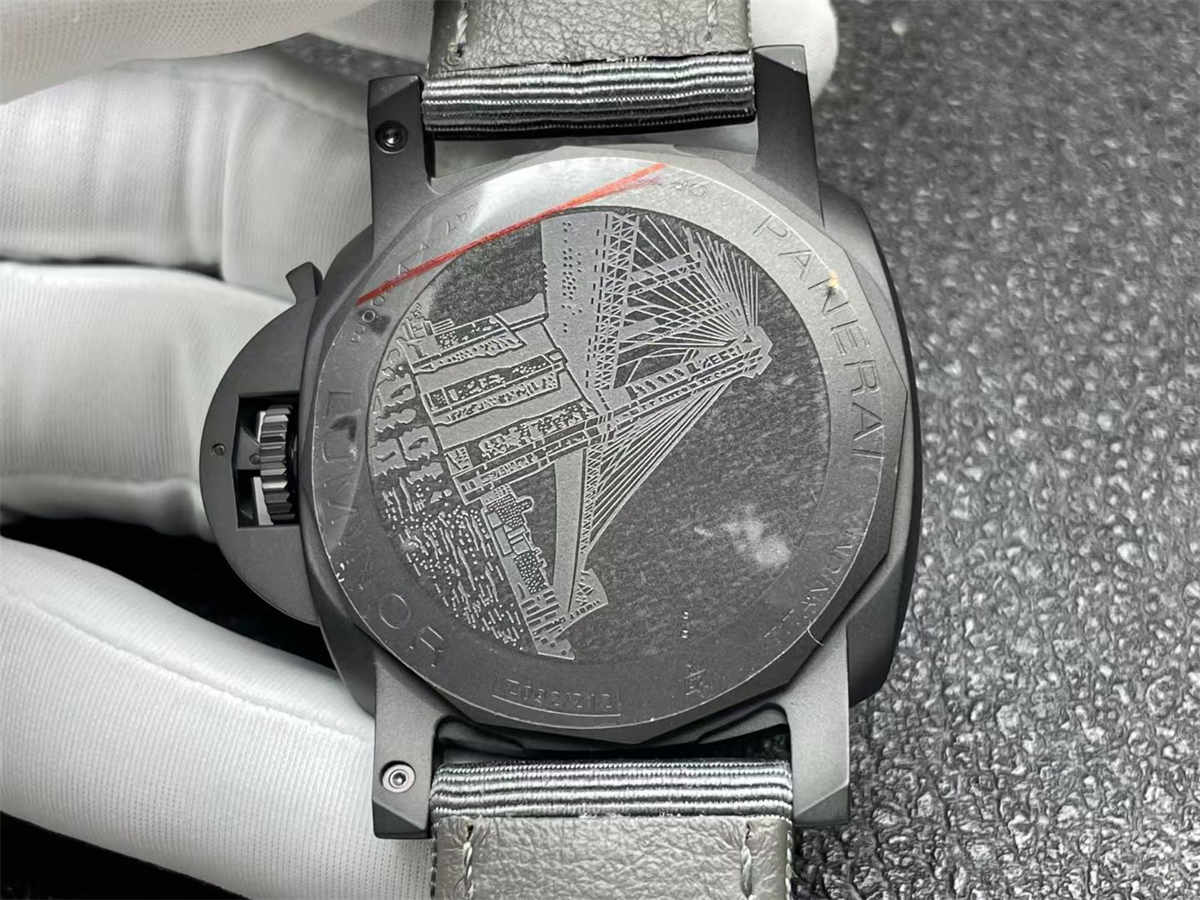 VSF Panerai PAM1467 44mm Luminor BiTempo Titanium DLC NY Limited Replica