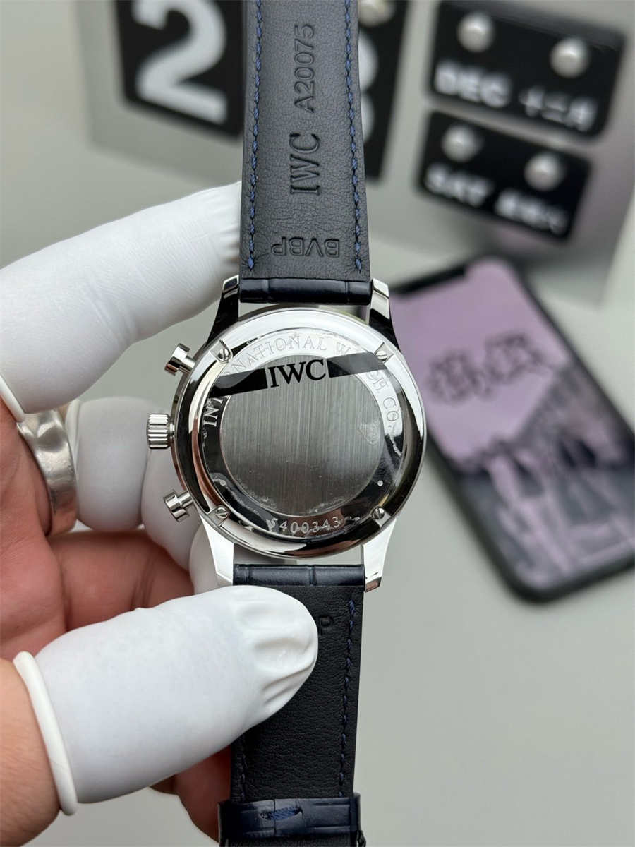 IWC Portugieser Chronograph IW371446 41mm Black 1:1 Replica Watch