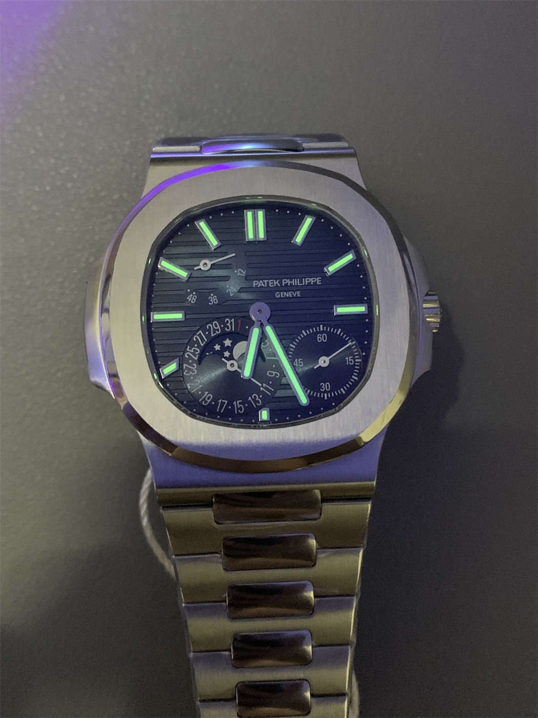 Patek Philippe Nautilus 5712/1A-001 PPF V3 Replica Blue Dial