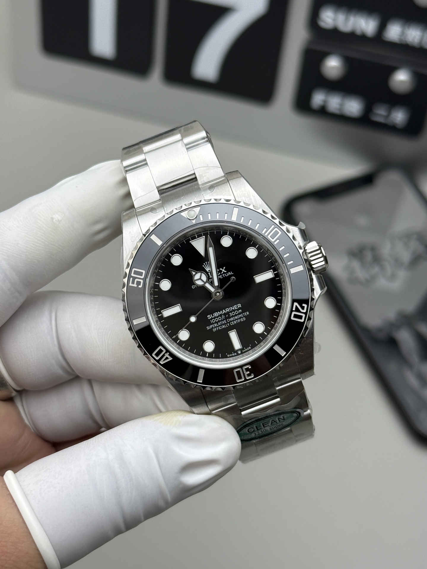 Clean Factory Rolex Submariner 124060 Replica – No Date 40mm with 3230 Movement