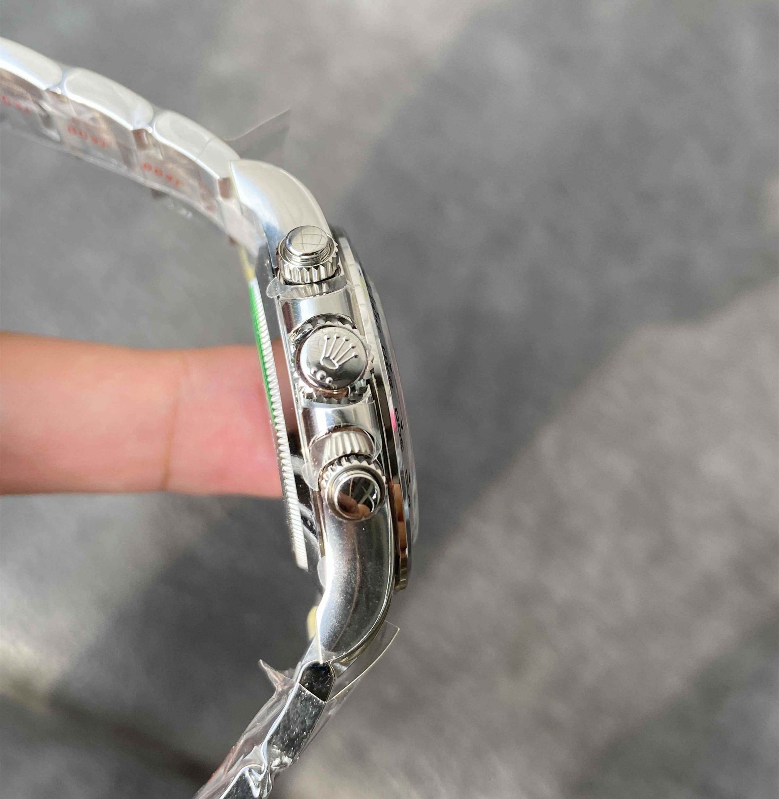 Rolex Daytona 116509 White Gold Blue Dial 1:1 Replica – Clean Factory