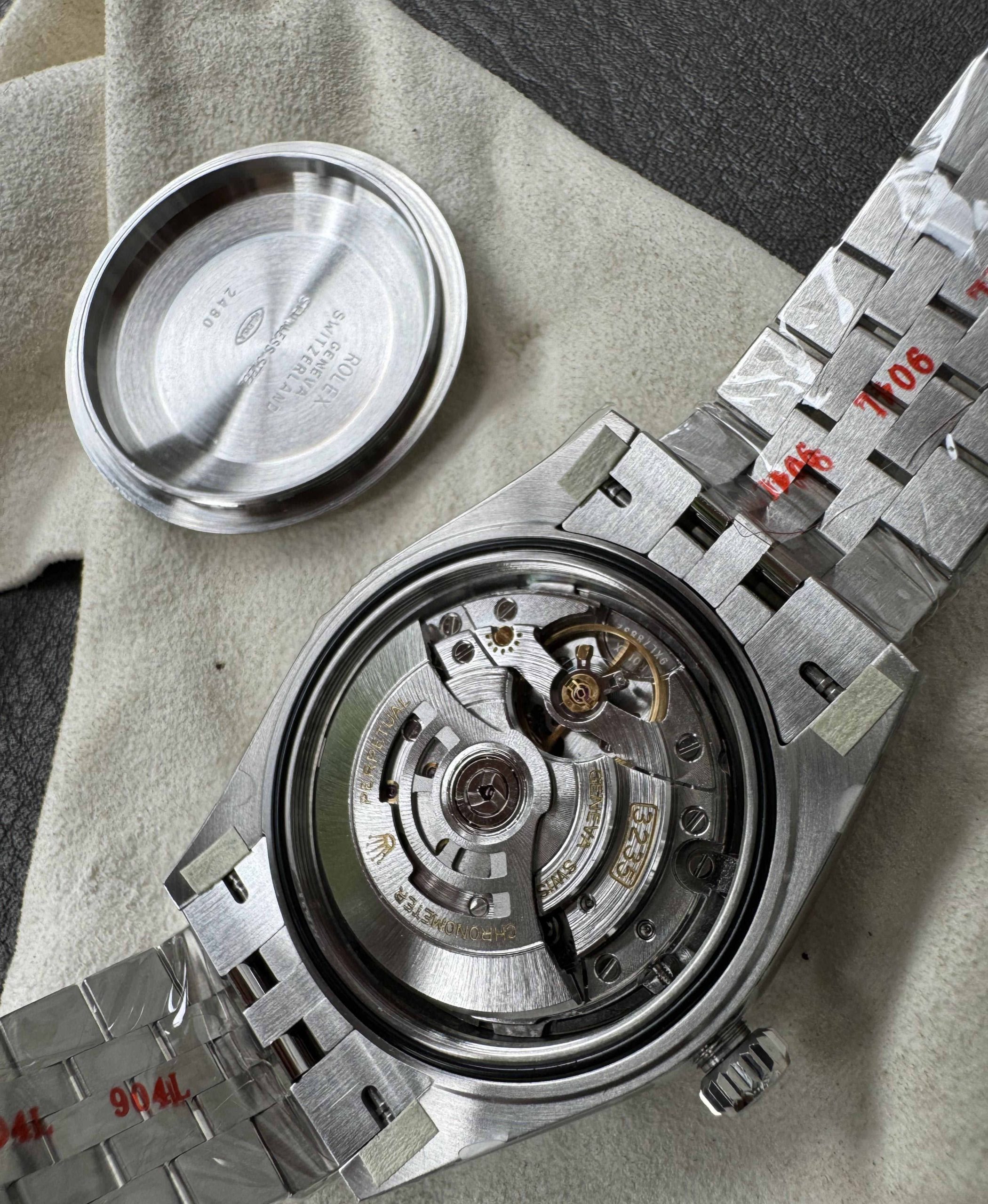 Clean Factory Datejust 126334 Grey Diamond Dial Rolex Super Clone 41mm